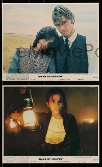 6s221 DAYS OF HEAVEN 3 8x10 mini LCs '78 Richard Gere, Brooke Adams, directed by Terrence Malick!