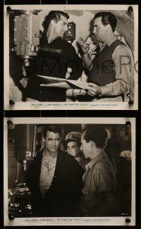 6s630 DESTINATION TOKYO 6 8x10 stills '43 Cary Grant, John Garfield, Dane Clark, military sub!