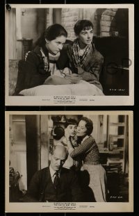 6s695 DIARY OF ANNE FRANK 5 8x10 stills '59 Millie Perkins as the Jewish girl in hiding!
