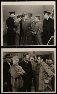 6s507 EACH DAWN I DIE 8 8x10 stills R47 great images of prisoners James Cagney & George Raft!