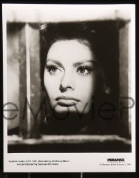 6s697 EL CID 5 8x10 stills R93 Anthony Mann, Charlton Heston, sexy Sophia Loren, fully restored!