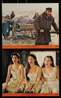 6s163 FIDDLER ON THE ROOF 6 8x10 mini LCs '71 Topol, Norman Jewison musical!