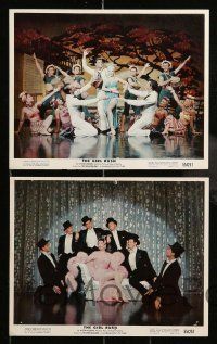 6s068 GIRL RUSH 8 color 8x10 stills '55 showgirl Rosalind Russell in Las Vegas, Eddie Albert!