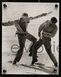 6s847 HELL IN THE PACIFIC 3 from 7.25x9.25 to 8x10 stills '68 Lee Marvin, Toshiro Mifune!