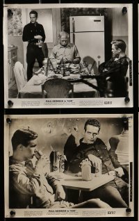 6s583 HUD 7 from 7.5x8.75 to 8x10 stills '63 cowboys Paul Newman, Melvyn Douglas, Ritt classic!