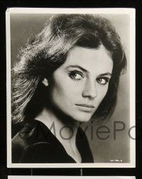 6s266 JACQUELINE BISSET 42 8x10 stills '60s-80s MANY close-up portraits of the gorgeous star!