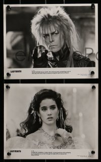 6s414 LABYRINTH 11 8x10 stills '86 George Lucas, Jim Henson, David Bowie & Jennifer Connelly!