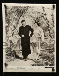 6s523 LEFT HAND OF GOD 8 8x10 stills '55 priest Humphrey Bogart, sexy Gene Tierney!