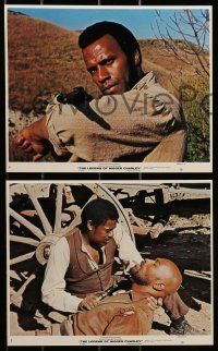 6s080 LEGEND OF NIGGER CHARLEY 8 8x10 mini LCs '72 cool images of slave to outlaw Fred Williamson!