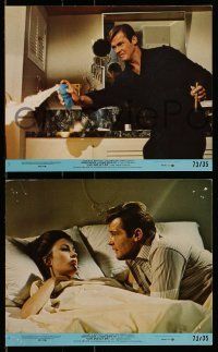 6s224 LIVE & LET DIE 3 West Hemi 8x10 mini LCs '73 Roger Moore as Ian Fleming's James Bond, Seymour!