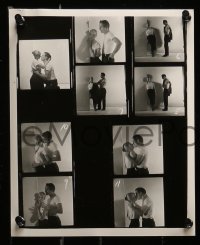 6s787 LONG, HOT SUMMER 4 contact sheet 8x10 stills '58 all romantic poses of Paul Newman, Woodward!