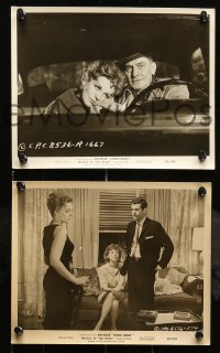 6s592 MIDDLE OF THE NIGHT 7 8x10 stills '59 sexy young Kim Novak is involved w/older Fredric March!
