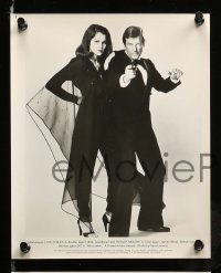 6s535 MOONRAKER 8 8x10 stills '79 Roger Moore as James Bond, Richard Kiel, Lois Chiles!