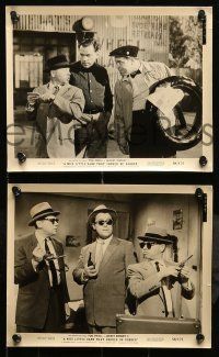 6s655 NICE LITTLE BANK THAT SHOULD BE ROBBED 6 8x10 stills '58 thieves Tom Ewell, Mickey Rooney!