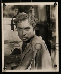 6s722 NORMAN LLOYD 5 8x10 stills '40s-50s cool portraits of the star from a variety of roles!