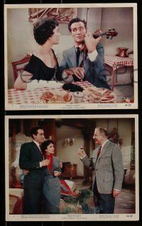 6s168 RHAPSODY 6 color 8x10 stills '54 Elizabeth Taylor, Vittorio Gassman & John Ericson!