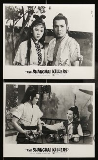 6s669 SHANGHAI KILLERS 6 8x10 stills '73 kung fu martial arts action, they'll smash you to bits!