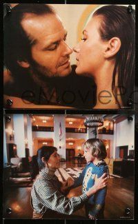 6s229 SHINING 3 8x10 mini LCs '80 Stephen King & Stanley Kubrick, Jack Nicholson, Shelley Duvall!