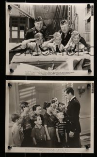 6s483 SONS OF THE LEGION 9 8x10 stills '38 super young Donald O'Connor, Keyes, patriotic images!