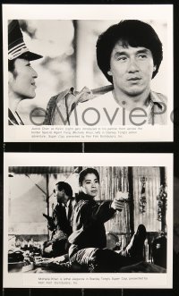 6s744 SUPERCOP 5 8x10 stills '96 all you need is Jackie Chan, wild action images!