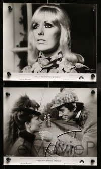 6s303 TALES THAT WITNESS MADNESS 20 approx 8x10 stills '73 Joan Collins, Pleasence, horror images!