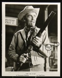 6s260 TIN STAR 71 8x10 stills '57 cowboys Henry Fonda & Anthony Perkins, directed by Anthony Mann!