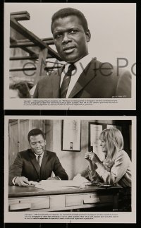 6s890 TO SIR, WITH LOVE 3 8x10 stills R80 Sidney Poitier, Geeson, directed by James Clavell!