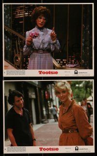 6s172 TOOTSIE 6 8x10 mini LCs '82 Dustin Hoffman in drag, Jessica Lange, Charles Durning, classic!