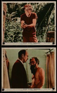 6s197 BANANAS 4 color English FOH LCs '71 wacky images of Woody Allen, classic comedy!
