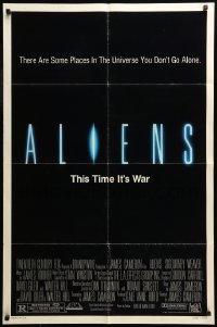 6t031 ALIENS 1sh '86 there are some places in the universe you don't go alone, this time it's war!