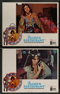 6w033 ALICE'S RESTAURANT 8 int'l LCs '69 Arlo Guthrie, Quinn, musical directed by Arthur Penn!