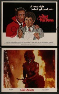 6w017 DEVIL & MAX DEVLIN 9 LCs '81 Disney, Elliott Gould & Devil Bill Cosby, Susan Anspach