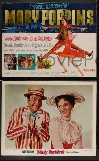 6w024 MARY POPPINS 9 LCs R73 Julie Andrews & Dick Van Dyke in Walt Disney's musical classic!