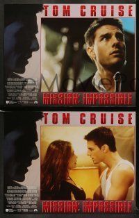 6w011 MISSION IMPOSSIBLE 10 LCs '96 Tom Cruise, Jean Reno, Brian De Palma directed!