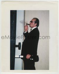 6x003 JACK NICHOLSON color 8.75x11.25 photo '80s full-length puffing on a cigar by Peter Borsari!