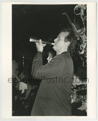 6x007 BILL MURRAY 8x10 photo '80s acting goofy & blowing horn at a party by Peter Borsari!