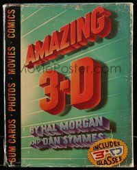 6x144 AMAZING 3-D hardcover book '82 gum cards, photos, movies, comics & more, cool content!