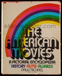6x146 AMERICAN MOVIES hardcover book '69 pictorial encycolpedia filled with information and images