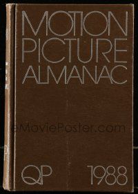6x078 INTERNATIONAL  MOTION PICTURE ALMANAC hardcover book '88 loaded with much great information!