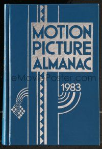 6x074 MOTION PICTURE ALMANAC hardcover book '83 loaded with great movie information!