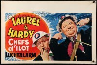6y275 AIR RAID WARDENS Belgian R70s wacky Stan Laurel & Oliver Hardy in WWII action!