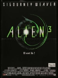 6y773 ALIEN 3 French 15x21 '92 Sigourney Weaver, 3 times the danger, 3 times the terror!