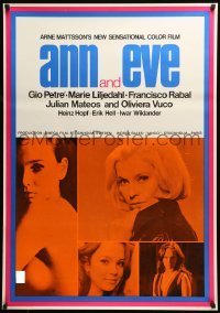 6y124 ANN & EVE export Swedish '70 Gio Petre, Marie Liljedahl, you haven't seen it all, color style