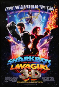 6z059 ADVENTURES OF SHARKBOY & LAVAGIRL DS 1sh 2005 Taylor Lautner, David Arquette