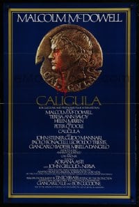 6z173 CALIGULA int'l 1sh 1980 Malcolm McDowell, Penthouse's Bob Guccione sex epic!