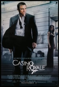 6z185 CASINO ROYALE advance 1sh 2006 Daniel Craig as James Bond & sexy Eva Green!