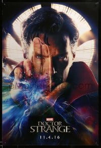6z268 DOCTOR STRANGE teaser DS 1sh 2016 sci-fi image of Benedict Cumberbatch in the title role!