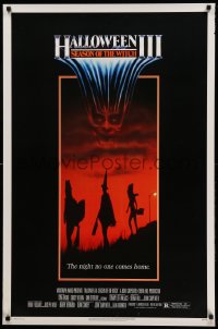 6z400 HALLOWEEN III 1sh 1982 Season of the Witch, Tom Atkins & Stacey Nelkin, horror!