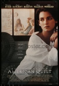 6z440 HOW TO MAKE AN AMERICAN QUILT DS 1sh 1995 close-up of Winona Ryder, Anne Bancroft