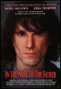 6z467 IN THE NAME OF THE FATHER 1sh 1993 Emma Thompson, close up of Daniel Day-Lewis!